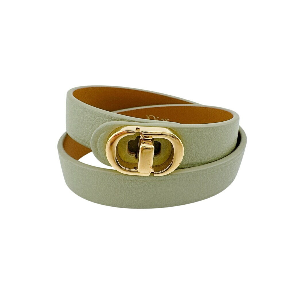 DIOR Green Charm Bracelet